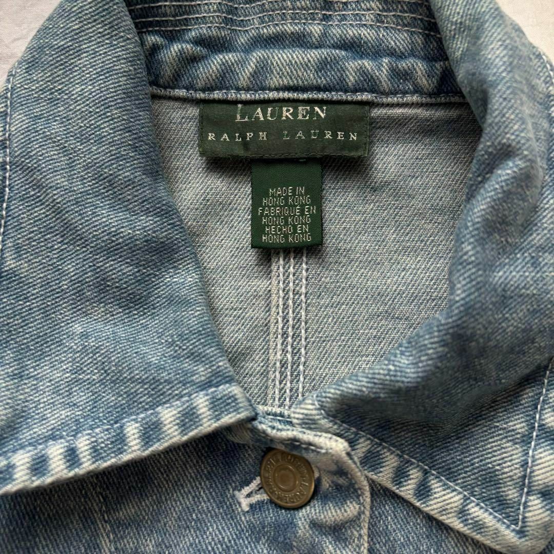 Ralph Lauren - ラルフローレン カバーオール デニムジャケット Ralph Lauren - ラルフローレン カバーオール デニムジャケット