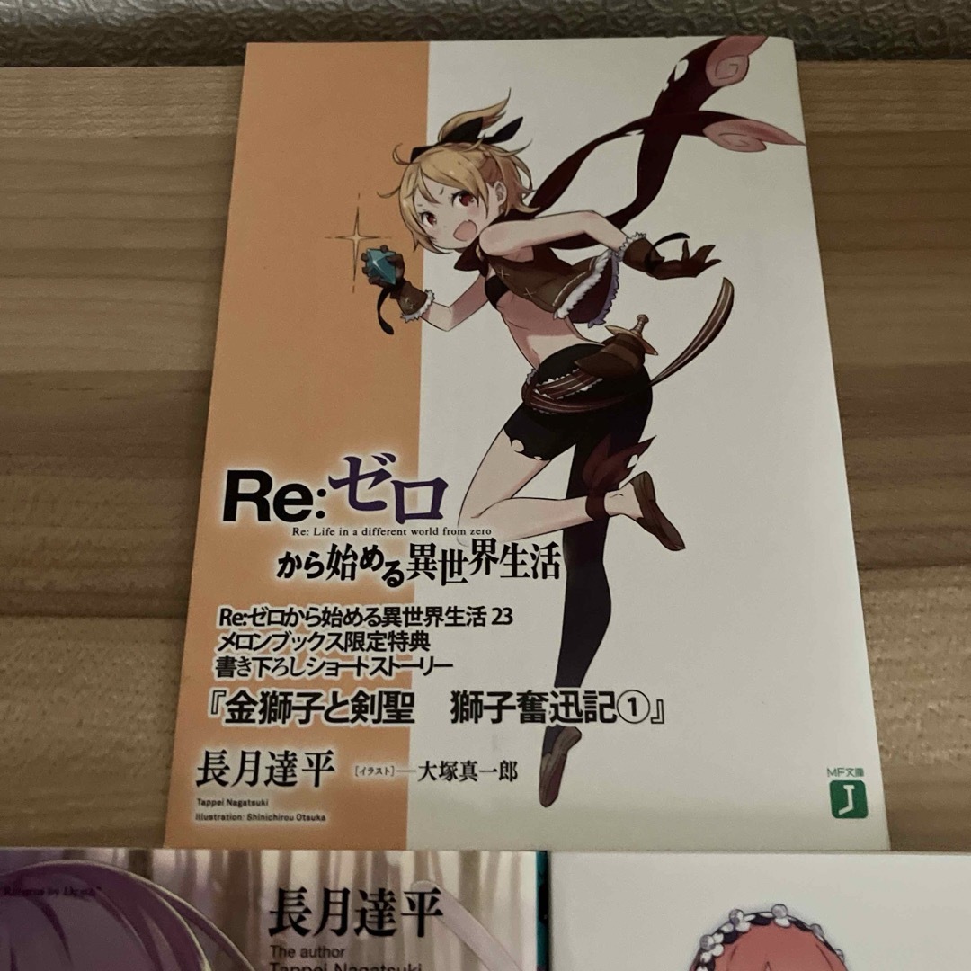 Re:ゼロから始める異世界生活 リゼロ 小説 特典 ポストカード Re:ゼロから始める異世界生活 リゼロ 小説 特典 ポストカード