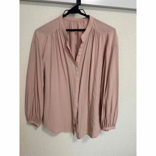 グローバルワーク　ピンクシャツ