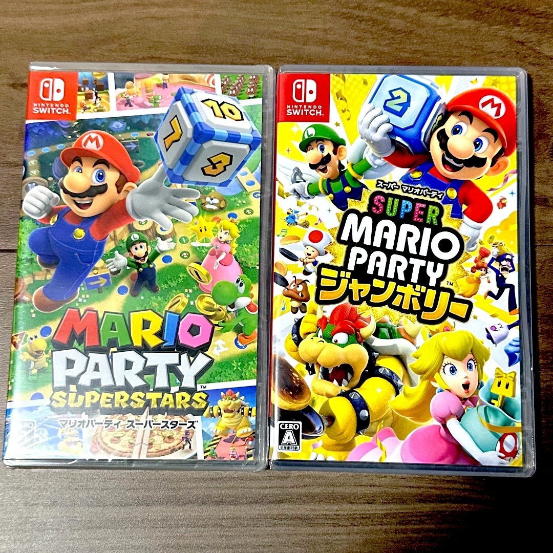 switch マリオパーティ 2本セット ゲームソフト/ゲーム機本体 switch マリオパーティ 2本セット ゲームソフト/ゲーム機本体