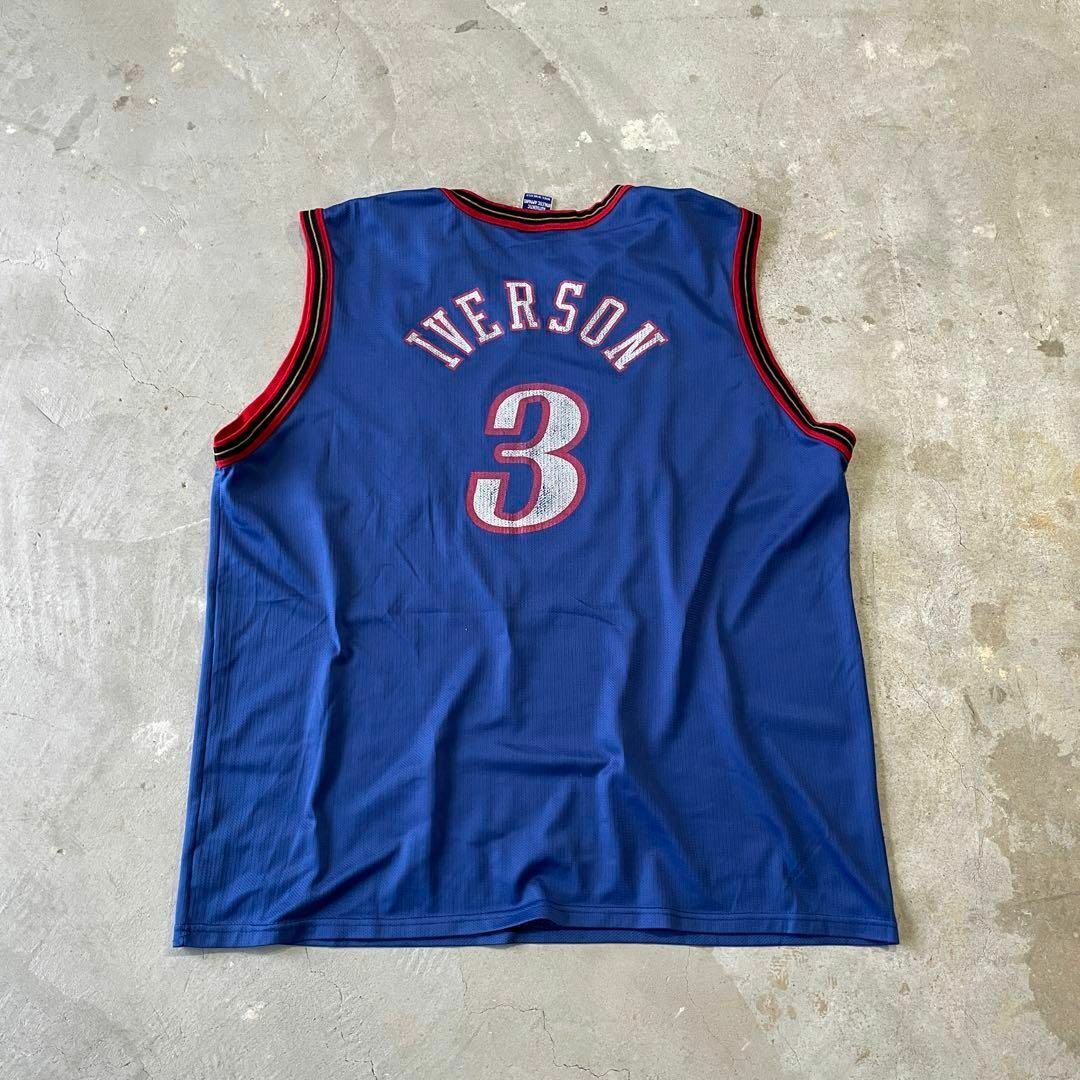 Champion - NBA ☆ IVERSON #3 アレン・アイバーソン バスケ Champion - NBA ☆ IVERSON #3 アレン・アイバーソン バスケ