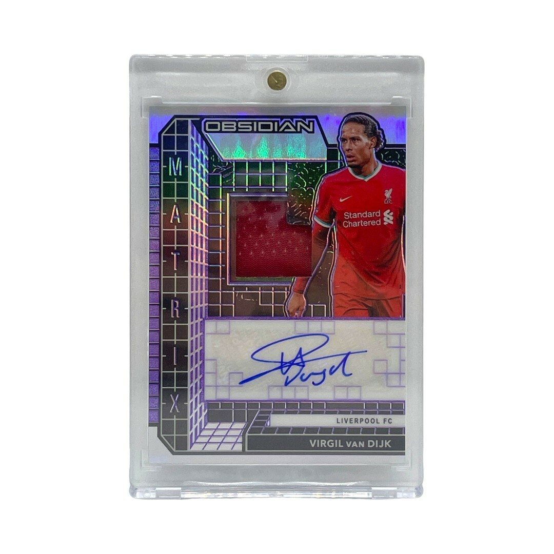 PANINI サッカーカード OBSIDIAN MATRIX VIRGIL VAN DIJK PANINI サッカーカード OBSIDIAN MATRIX VIRGIL VAN DIJK