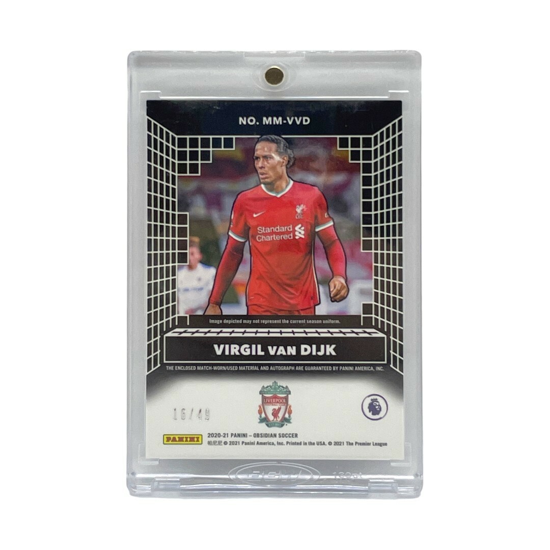 PANINI サッカーカード OBSIDIAN MATRIX VIRGIL VAN DIJK PANINI サッカーカード OBSIDIAN MATRIX VIRGIL VAN DIJK
