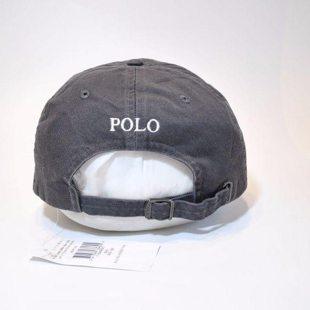 POLO RALPH LAUREN(ポロラルフローレン)のN19 新品 未使用品 タグ付き ラルフローレン ポロ ロゴ キャップ グレー メンズの帽子(キャップ)の商品写真