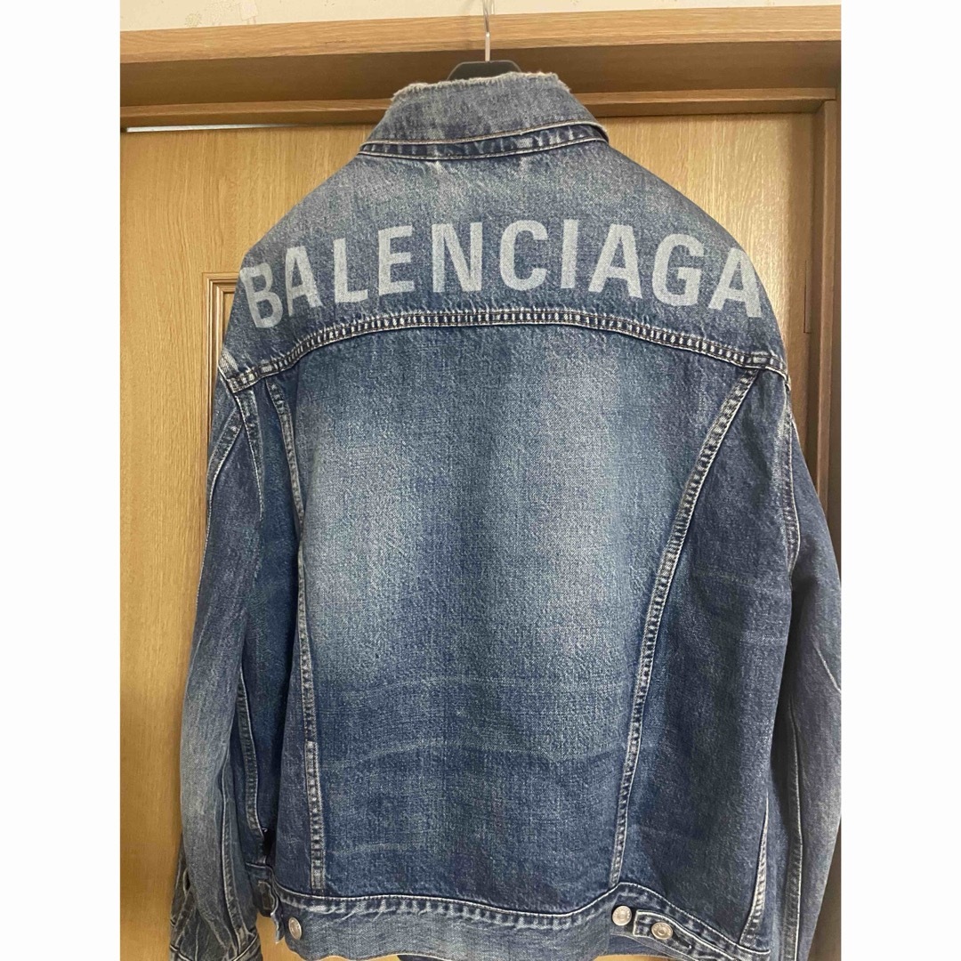 BALENCIAGA - バレンシアガ BALENCIAGA デニムジャケット 44の BALENCIAGA - バレンシアガ BALENCIAGA デニムジャケット 44の