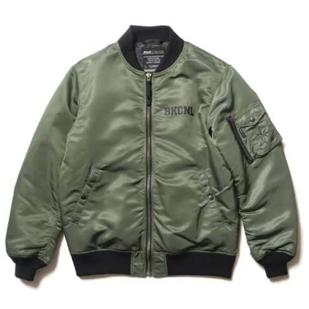 Back Channel - BackChannel バックチャンネル MA-1ナイロン Back Channel - BackChannel バックチャンネル MA-1ナイロン