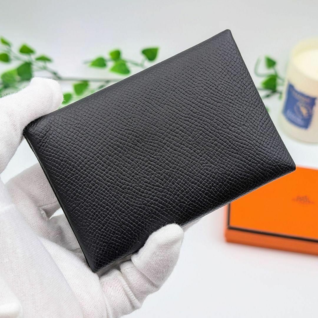 HERMES - エルメス カルヴィデュオ ブラック 黒 エプソン Z刻印 HERMES - エルメス カルヴィデュオ ブラック 黒 エプソン Z刻印