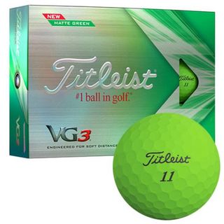 新品未開封 タイトリスト 2022 VG3 ボール (マットグリーン) 1ダース(その他)