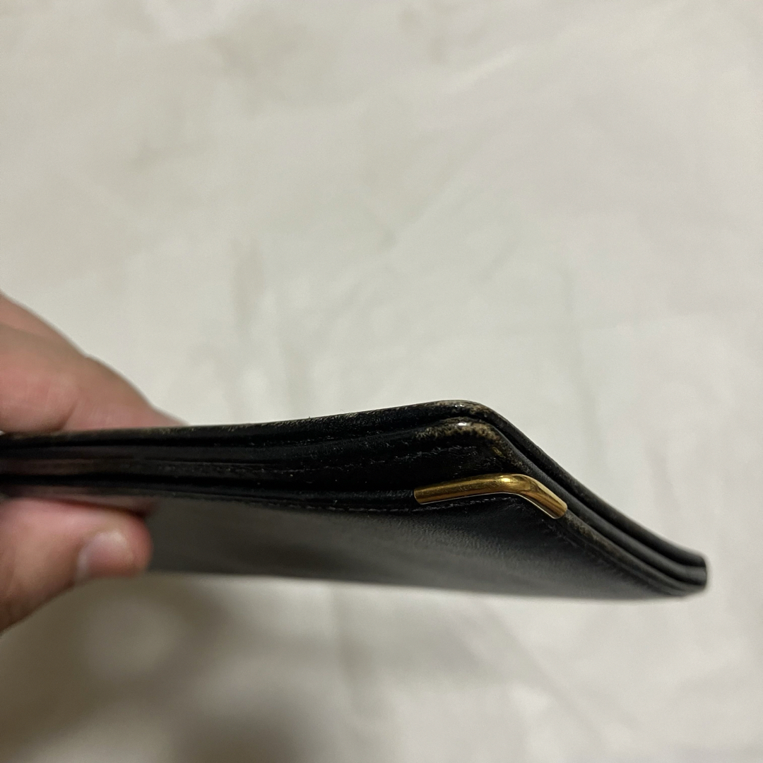 Dunhill - ⑦ 【dunhill / ダンヒル】 レザー / 二つ折り 長財布 Dunhill - ⑦ 【dunhill / ダンヒル】 レザー / 二つ折り 長財布