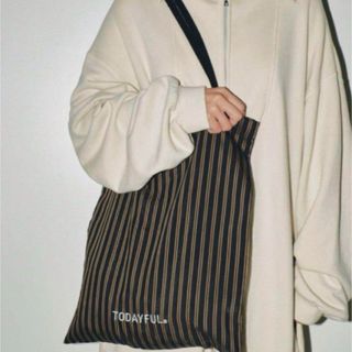 TODAYFUL 10周年 ノベルティ トートバッグ 黒 TODAYFUL 10周年 ノベルティ トートバッグ 黒