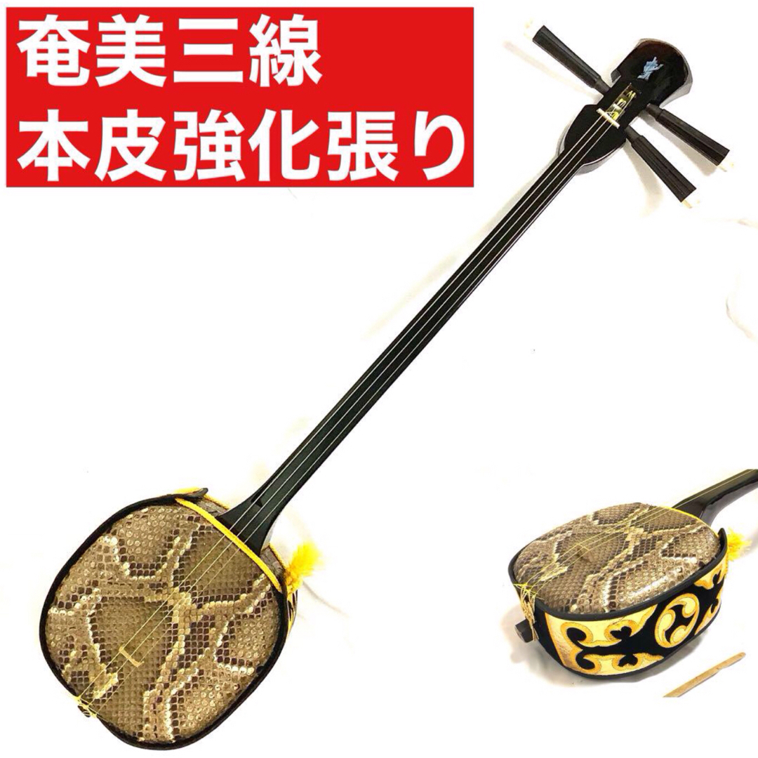 美品】奄美三線 初心者用 端的 ソフトケース 美品】奄美三線 初心者用 端的 ソフトケース
