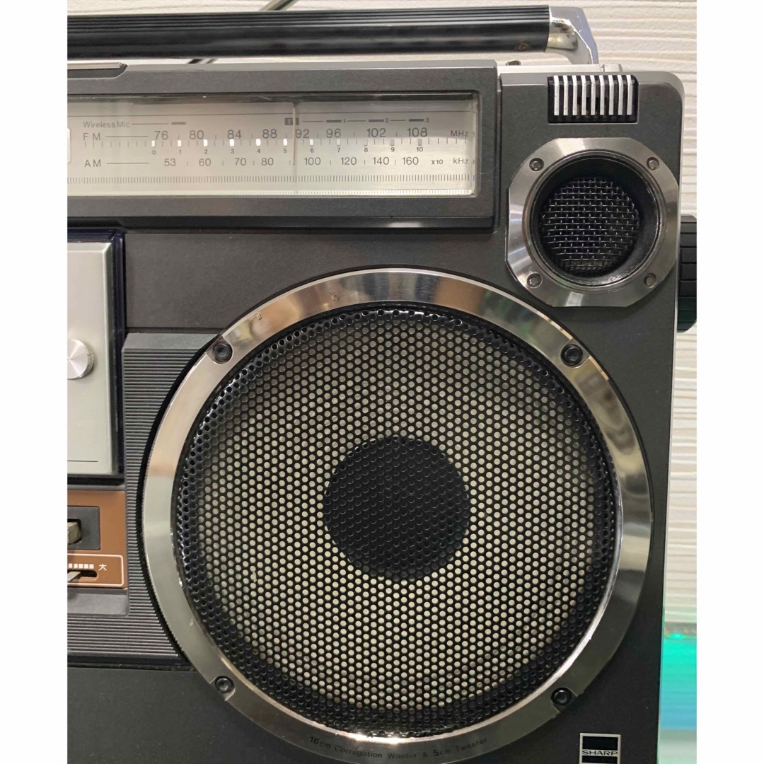 スペシャルエディション! 超希少SHARPシャープGF-305SSラジカセ スペシャルエディション! 超希少SHARPシャープGF-305SSラジカセ