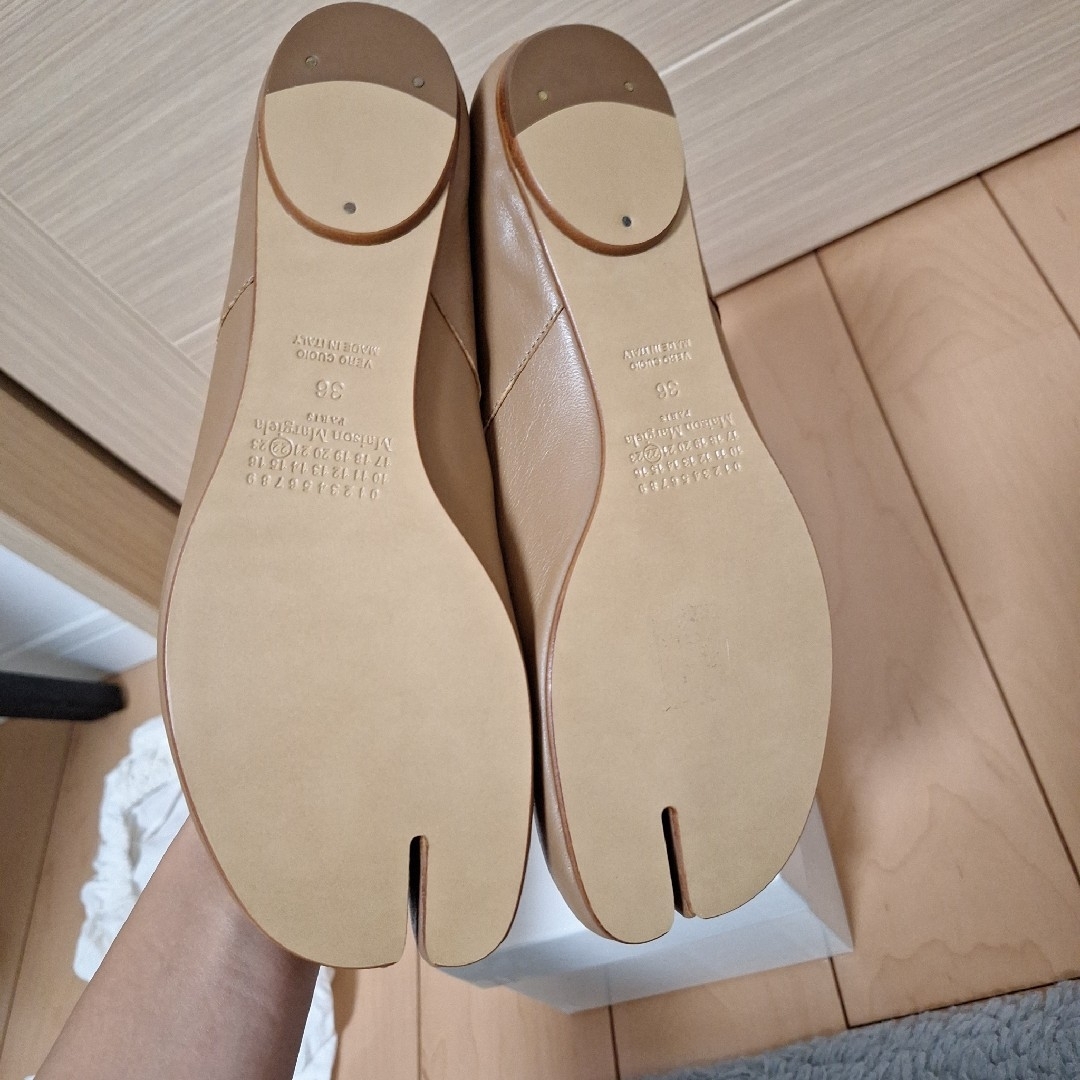 Maison Margielaマルジェラ タビ バレエ フラット シューズ未使用 Maison Margielaマルジェラ タビ バレエ フラット シューズ未使用