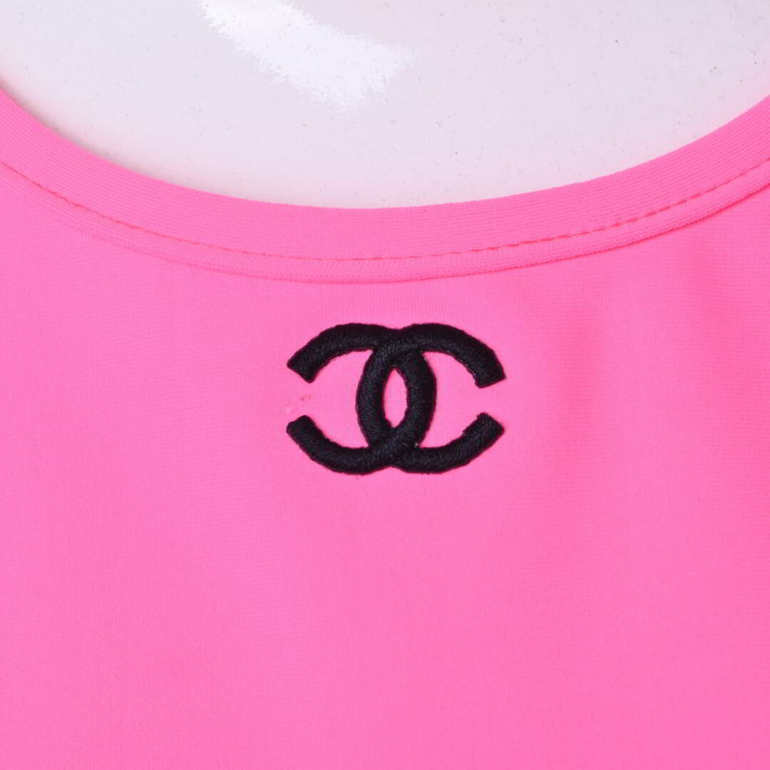 CHANEL - CHANEL 95P PO5010 ココマーク クロップド チビTシャツ CHANEL - CHANEL 95P PO5010 ココマーク クロップド チビTシャツ