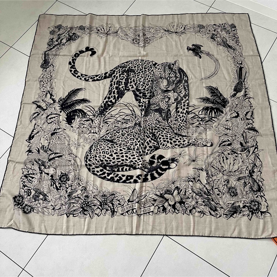 HERMES - エルメス カシシル 140 ジャングル 希少カラー⭐︎の HERMES - エルメス カシシル 140 ジャングル 希少カラー⭐︎の