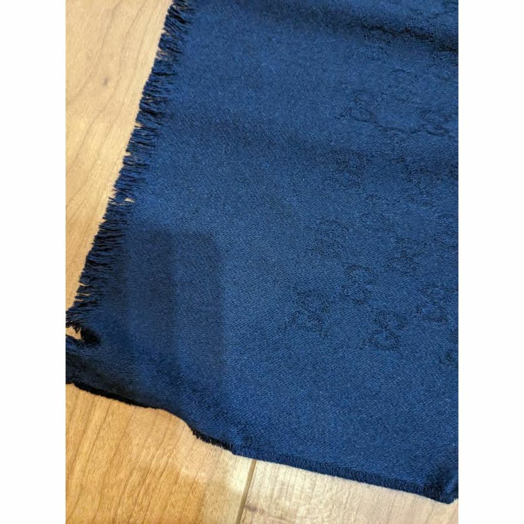 GUCCI - 【新品、箱入り】 グッチ マフラー カシミア100 GUCCI - 【新品、箱入り】 グッチ マフラー カシミア100