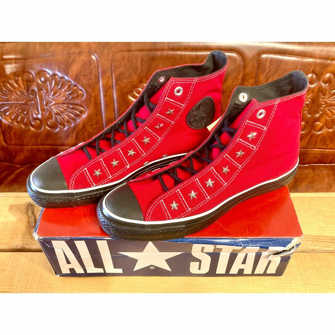 CONVERSE - ★希少レア!コンバース オールスター スタッズ 赤 デッド ビンテージ 249★