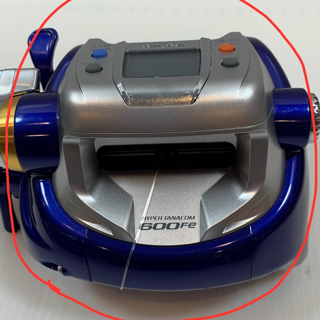 電動リール DAIWA 堅苦し HYPERTANACOM 600Fe キズ多め 電動リール DAIWA 堅苦し HYPERTANACOM 600Fe キズ多め