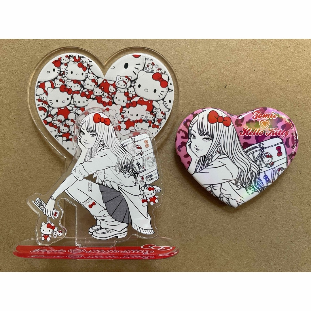 伊藤潤二×サンリオキャラクターズ 遅 複製原画 ギャル富江 伊藤潤二×サンリオキャラクターズ 遅 複製原画 ギャル富江
