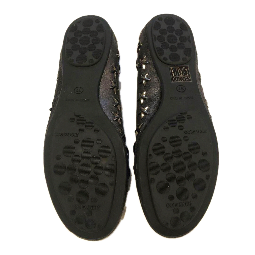 JIMMY CHOO - 【未使用品】ジミーチュウ スタッズ フラット JIMMY CHOO - 【未使用品】ジミーチュウ スタッズ フラット