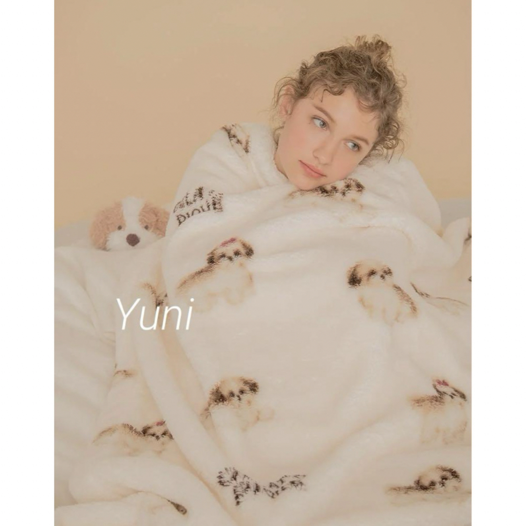 gelato pique - 正規品♡【Sleep】シーズー柄 プリント毛布 gelato pique - 正規品♡【Sleep】シーズー柄 プリント毛布