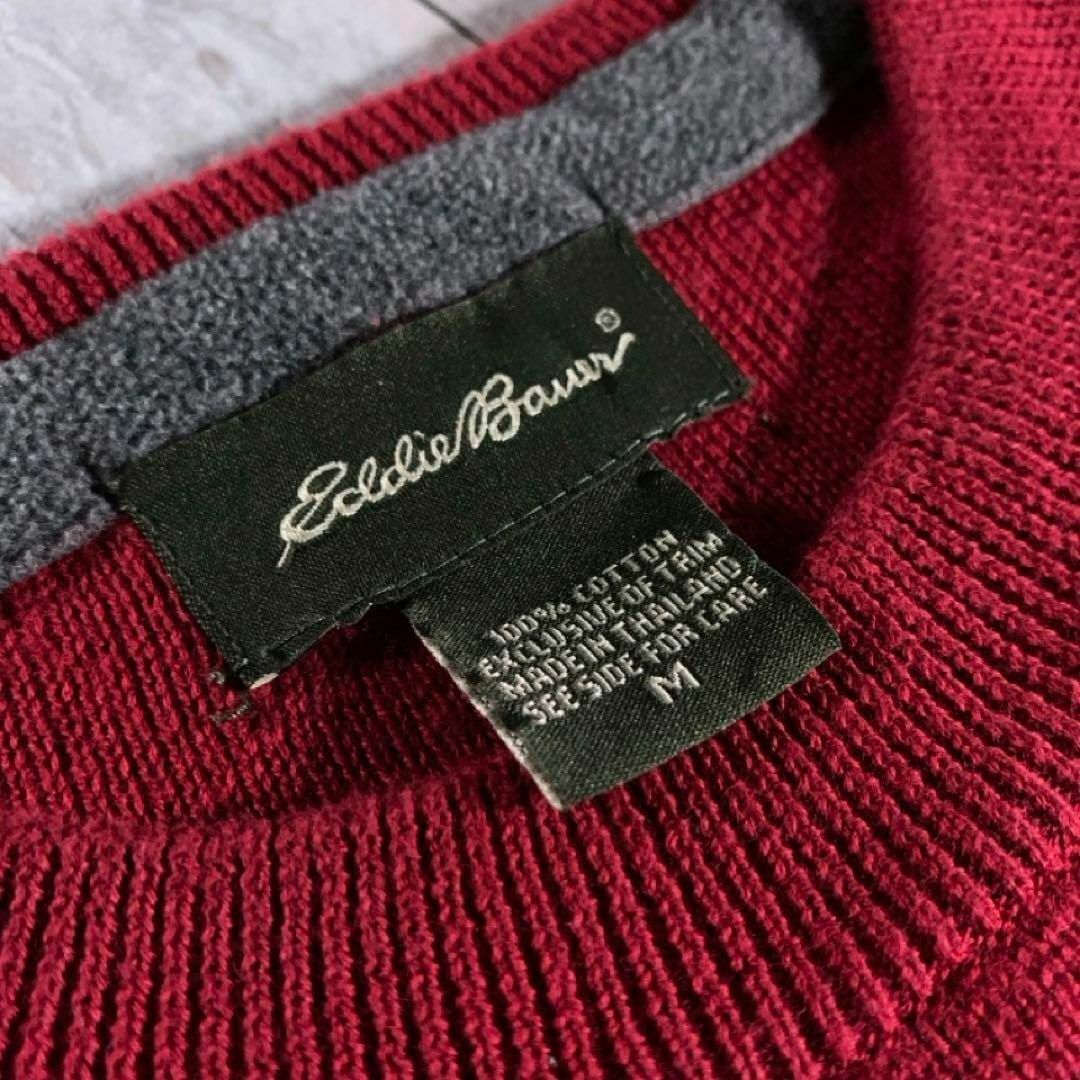 Eddie Bauer - 00s エディーバウアー コットンニット オンブレ Eddie Bauer - 00s エディーバウアー コットンニット オンブレ