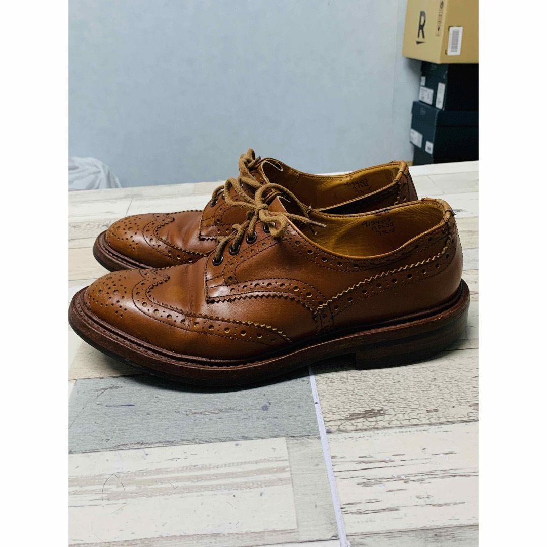 Trickers - トリッカーズ バートン ブラウン UK7.5 26cmの通販 Trickers - トリッカーズ バートン ブラウン UK7.5 26cmの通販