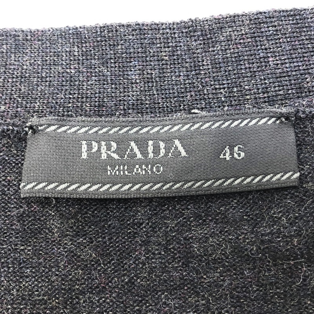 PRADA - 【中古】PRADA | プラダ ウールニットカーディガン PRADA - 【中古】PRADA | プラダ ウールニットカーディガン