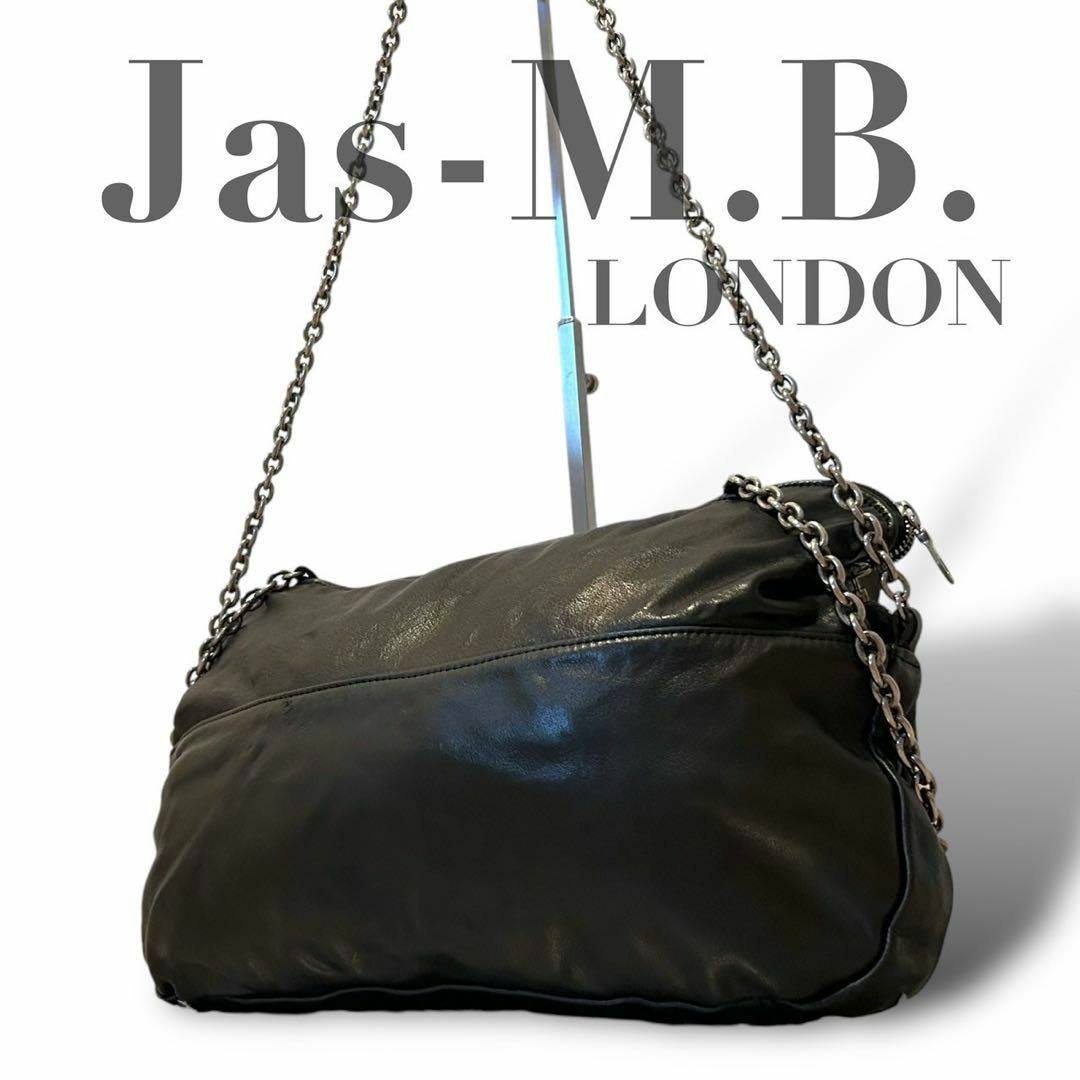 Jas M.B. ジャスエムビーチェーンショルダーレザーバッグ Jas M.B. ジャスエムビーチェーンショルダーレザーバッグ