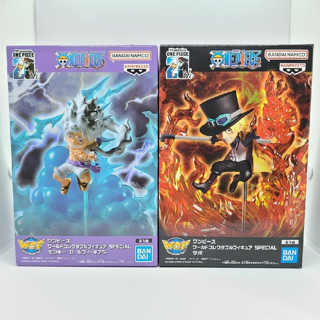 BANPRESTO - ワンピース ワーコレ SPECIAL ルフィ ギア5&サボ BANPRESTO - ワンピース ワーコレ SPECIAL ルフィ ギア5&サボ