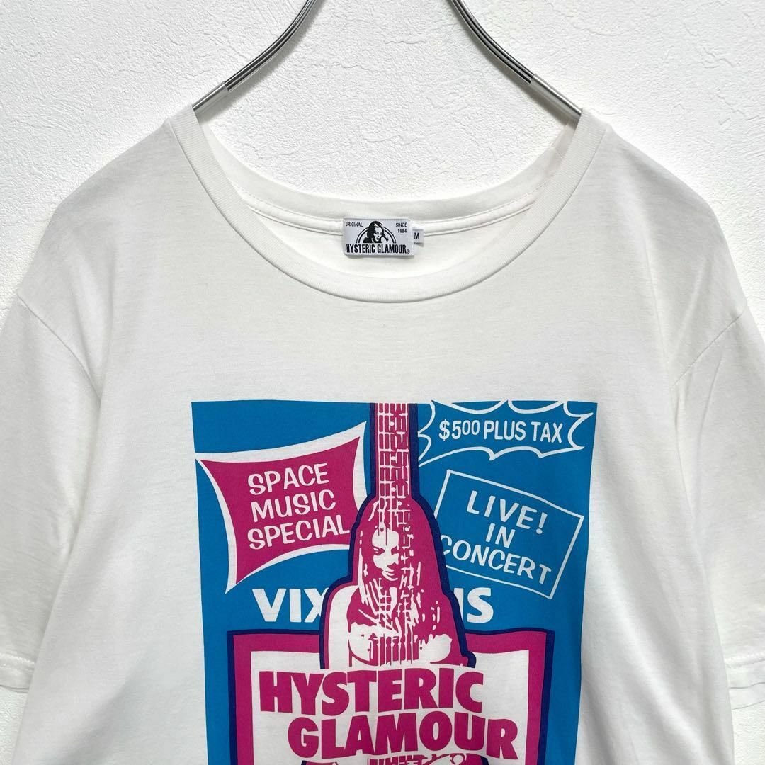 ヒステリックグラマー Tシャツ 即完売 ギーターガール プリント ヒステリックグラマー Tシャツ 即完売 ギーターガール プリント
