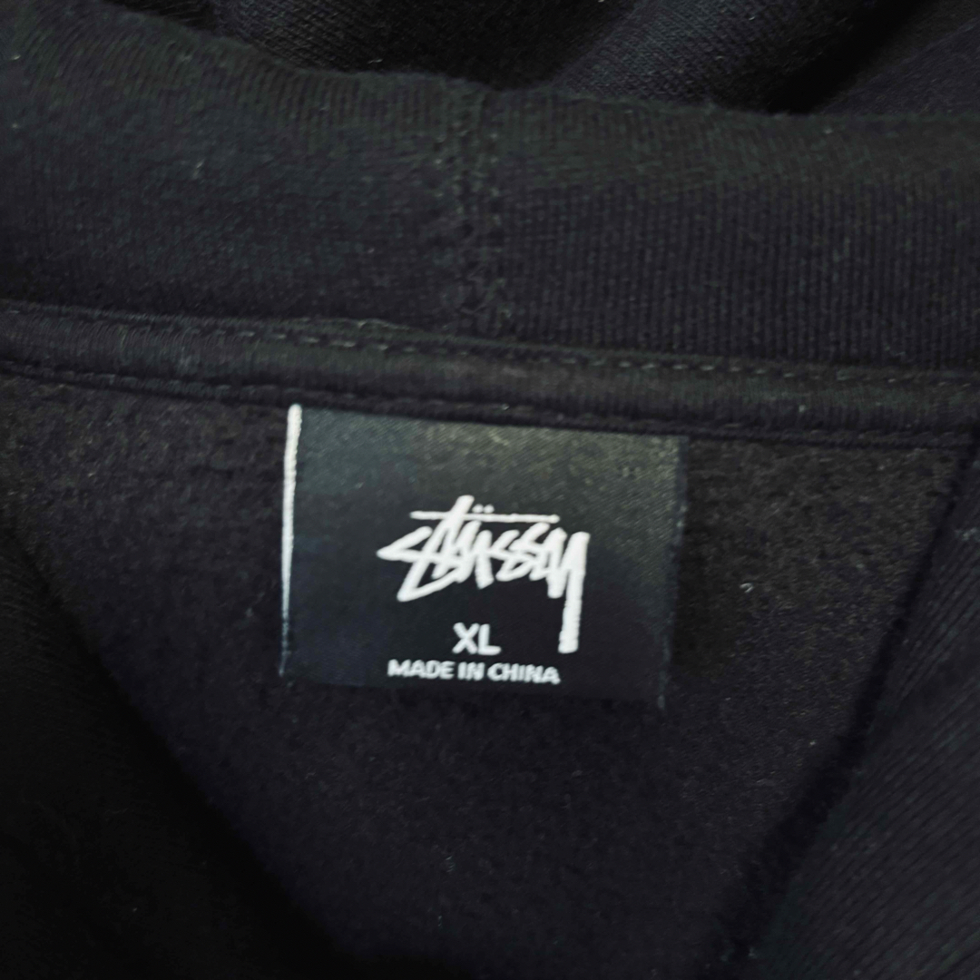 STUSSY - 【希少XLサイズ】ステューシー パーカー センターロゴ STUSSY - 【希少XLサイズ】ステューシー パーカー センターロゴ