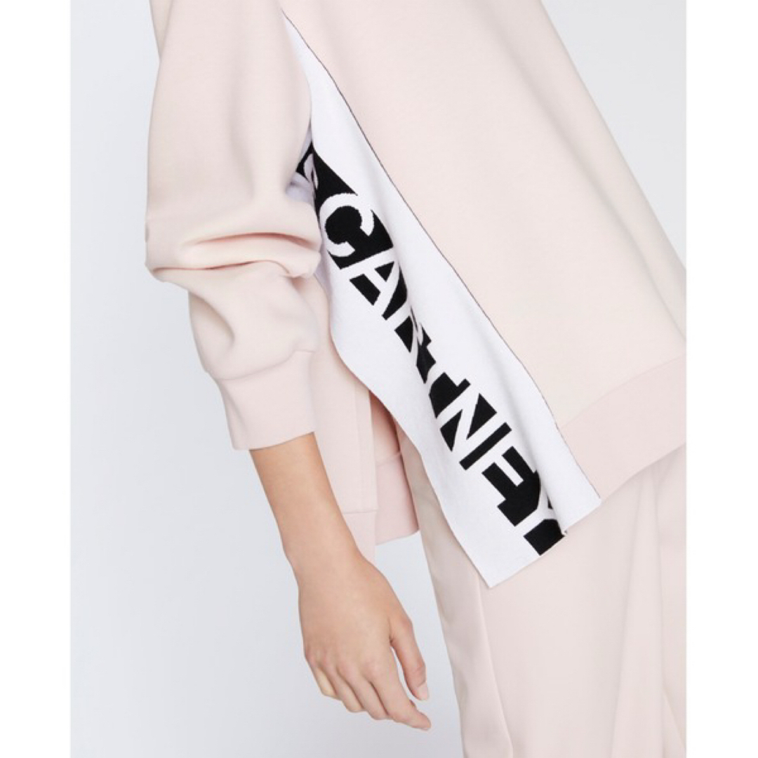 Stella McCartney - ステラマッカートニー スリット ロゴ クルー Stella McCartney - ステラマッカートニー スリット ロゴ クルー