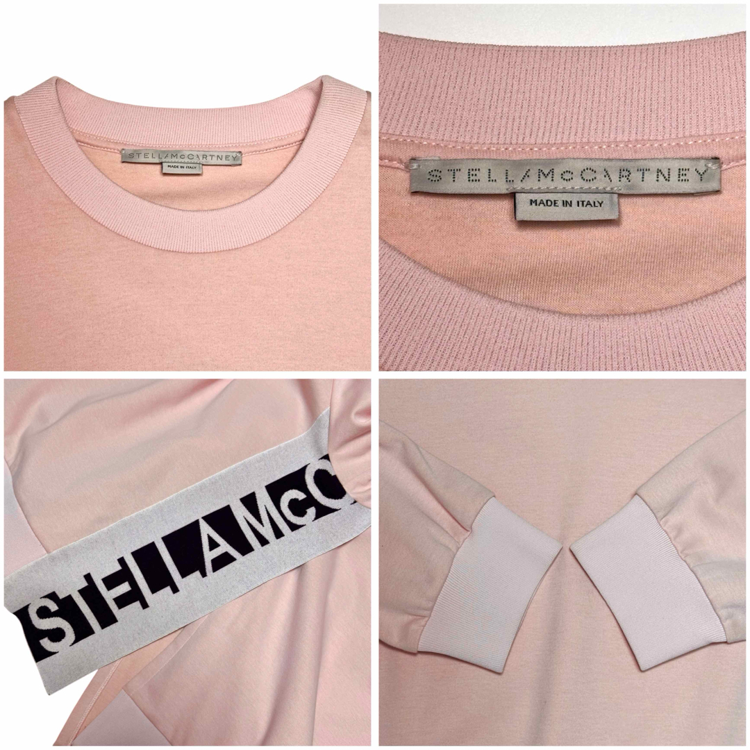 Stella McCartney - ステラマッカートニー スリット ロゴ クルー Stella McCartney - ステラマッカートニー スリット ロゴ クルー