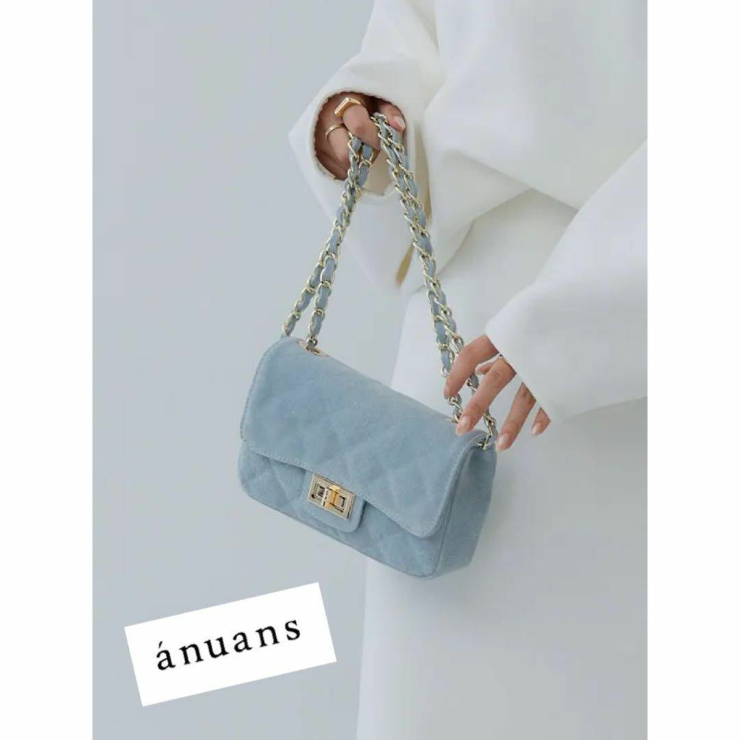 ánuans - 完売!【 1回のみ使用 】anuans スエード キルティング ánuans - 完売!【 1回のみ使用 】anuans スエード キルティング