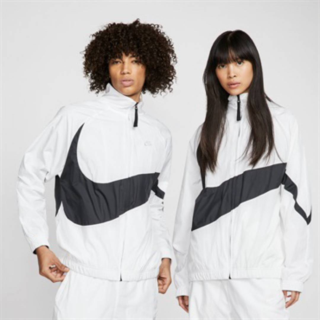 NIKE - 2XL 新品 ナイキ ナイロンジャケット スウッシュウーブン NIKE - 2XL 新品 ナイキ ナイロンジャケット スウッシュウーブン