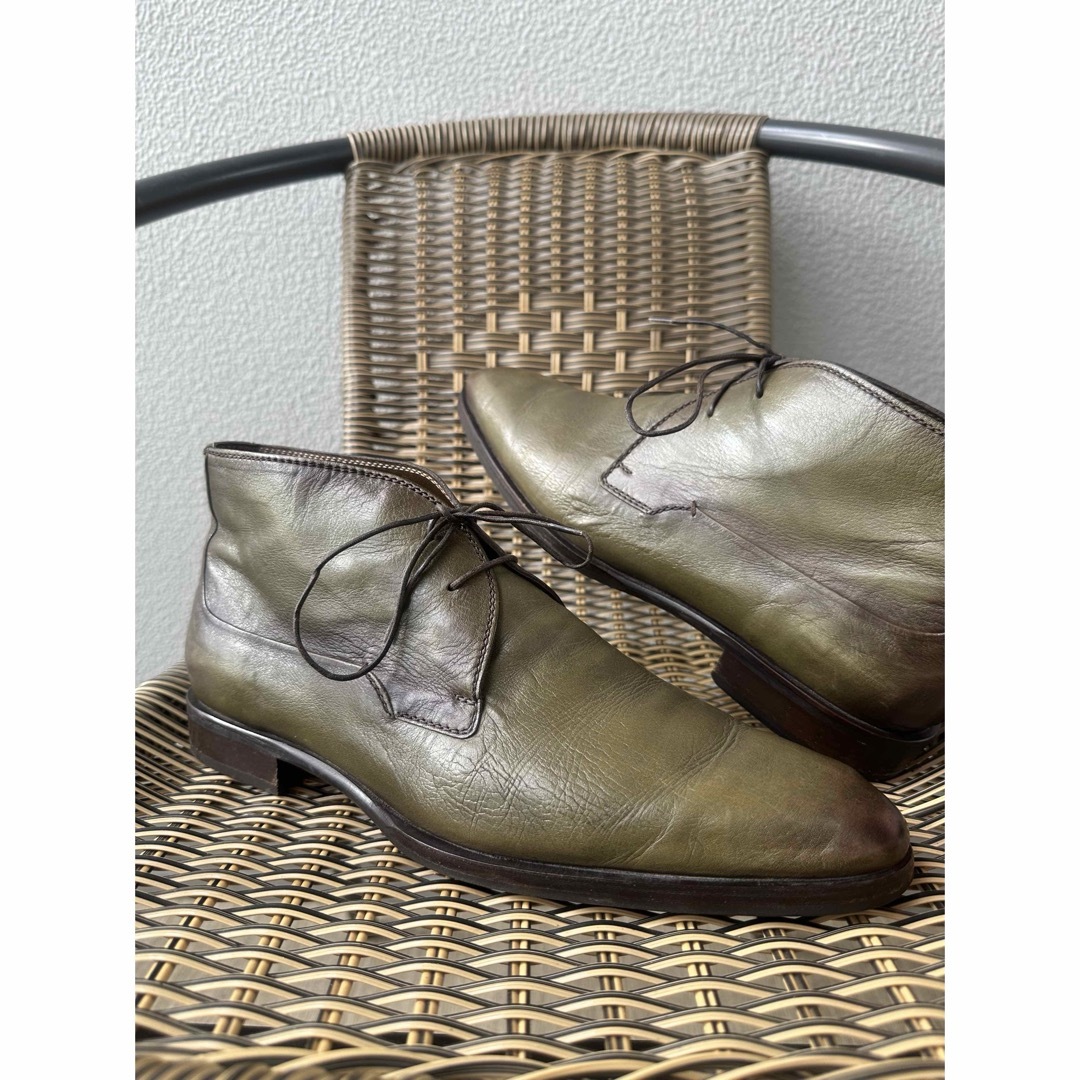 BERLUTI - 特注50万 ベルルッティ カンガルーレザー チャッカ BERLUTI - 特注50万 ベルルッティ カンガルーレザー チャッカ