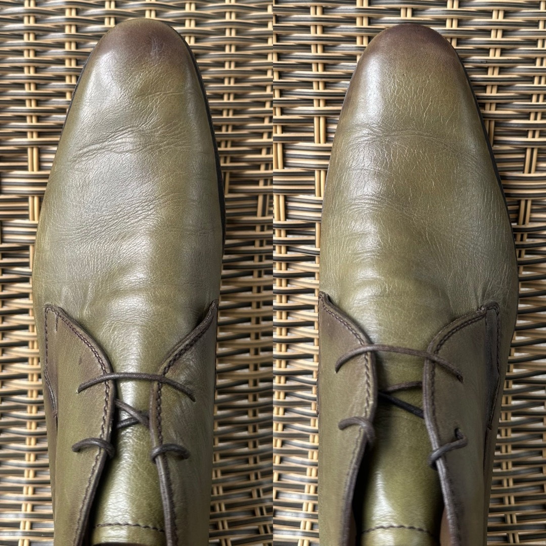 BERLUTI - 特注50万 ベルルッティ カンガルーレザー チャッカ BERLUTI - 特注50万 ベルルッティ カンガルーレザー チャッカ