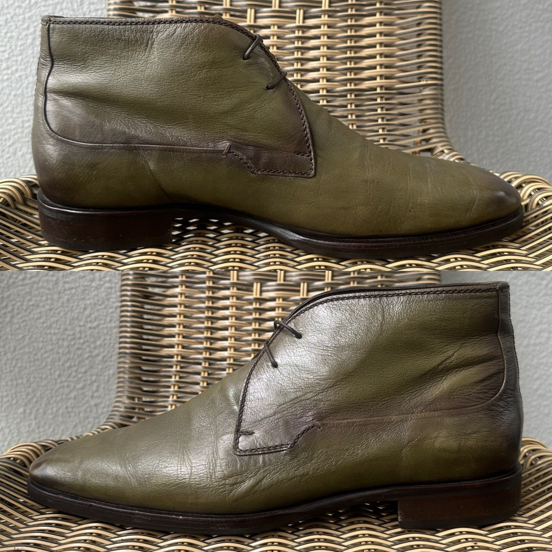 BERLUTI - 特注50万 ベルルッティ カンガルーレザー チャッカ BERLUTI - 特注50万 ベルルッティ カンガルーレザー チャッカ