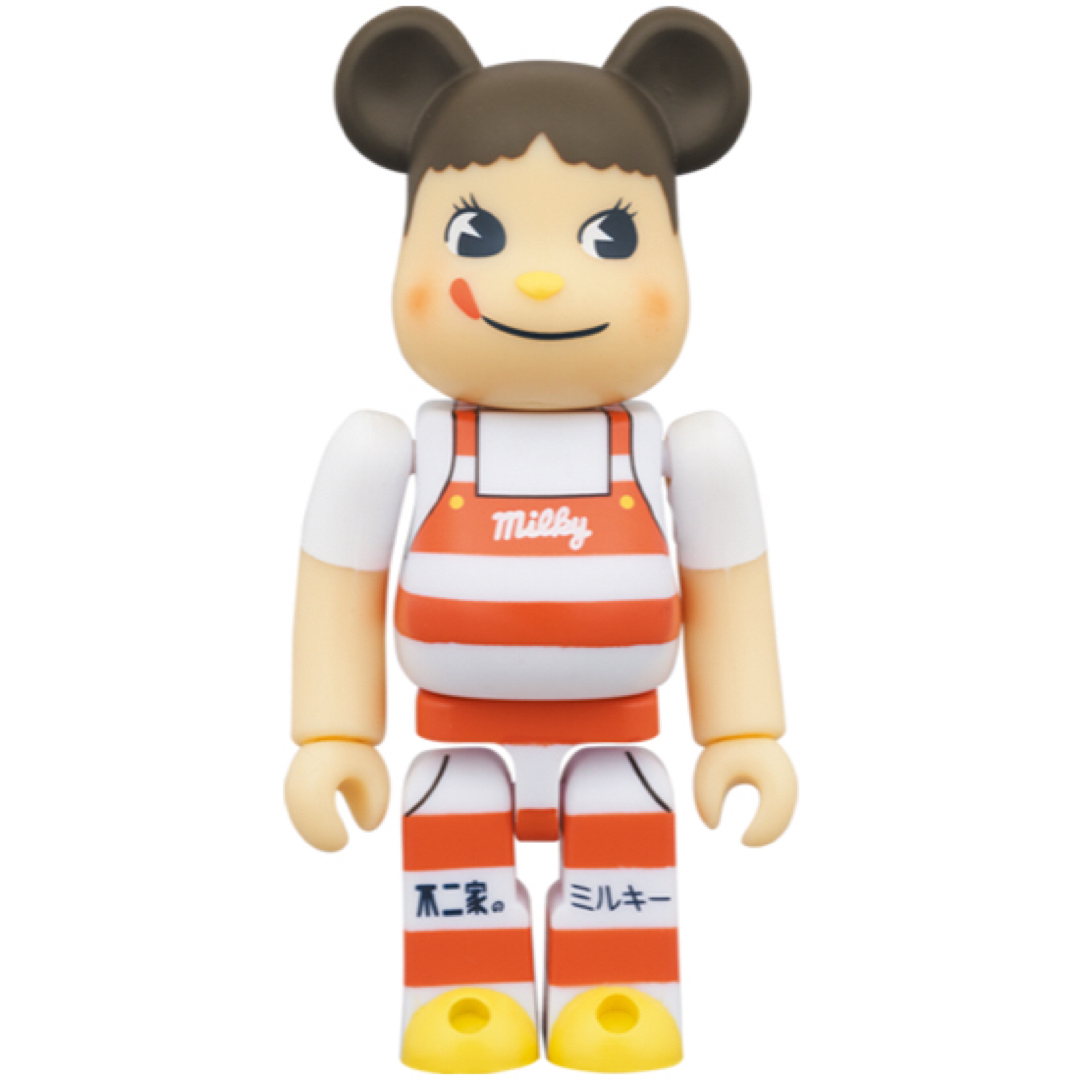 MEDICOM TOY - BE@RBRICK ペコちゃん ミルキー三角帽子デザイン MEDICOM TOY - BE@RBRICK ペコちゃん ミルキー三角帽子デザイン