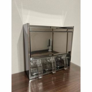 ステンレス調味料ラック(キッチン収納)