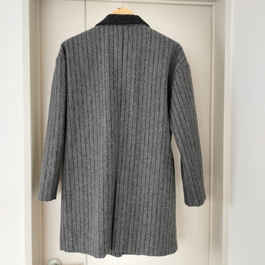 chocol raffine robe - ハリスツイードコラボ グレーストライプ chocol raffine robe - ハリスツイードコラボ グレーストライプ