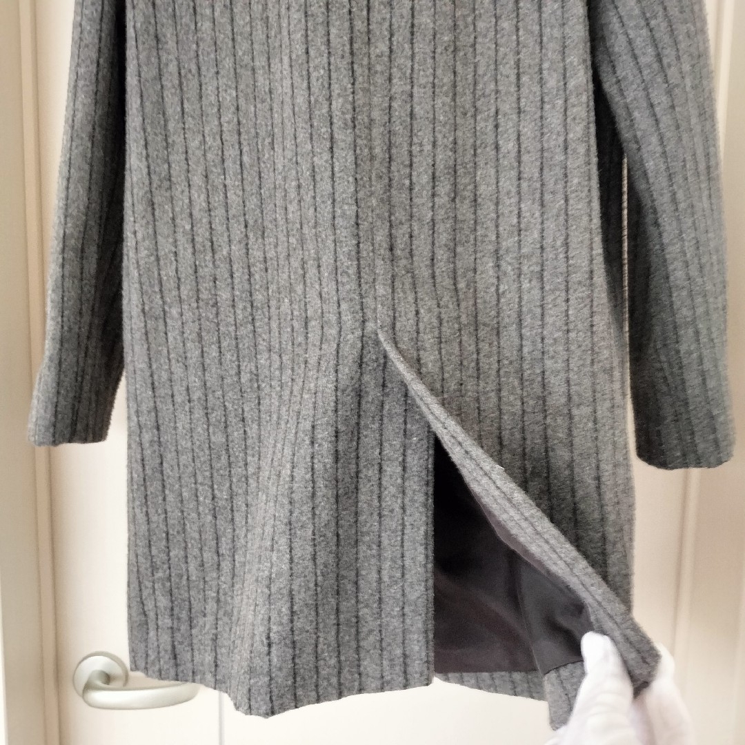 chocol raffine robe - ハリスツイードコラボ グレーストライプ chocol raffine robe - ハリスツイードコラボ グレーストライプ