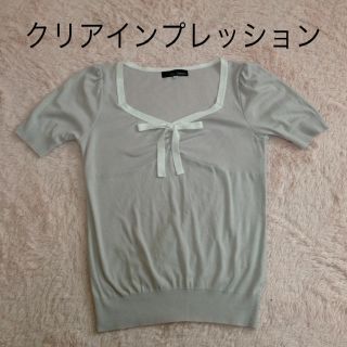 クリアインプレッション(CLEAR IMPRESSION)のTERUさま専用⭐ニット二枚セット(カットソー(半袖/袖なし))