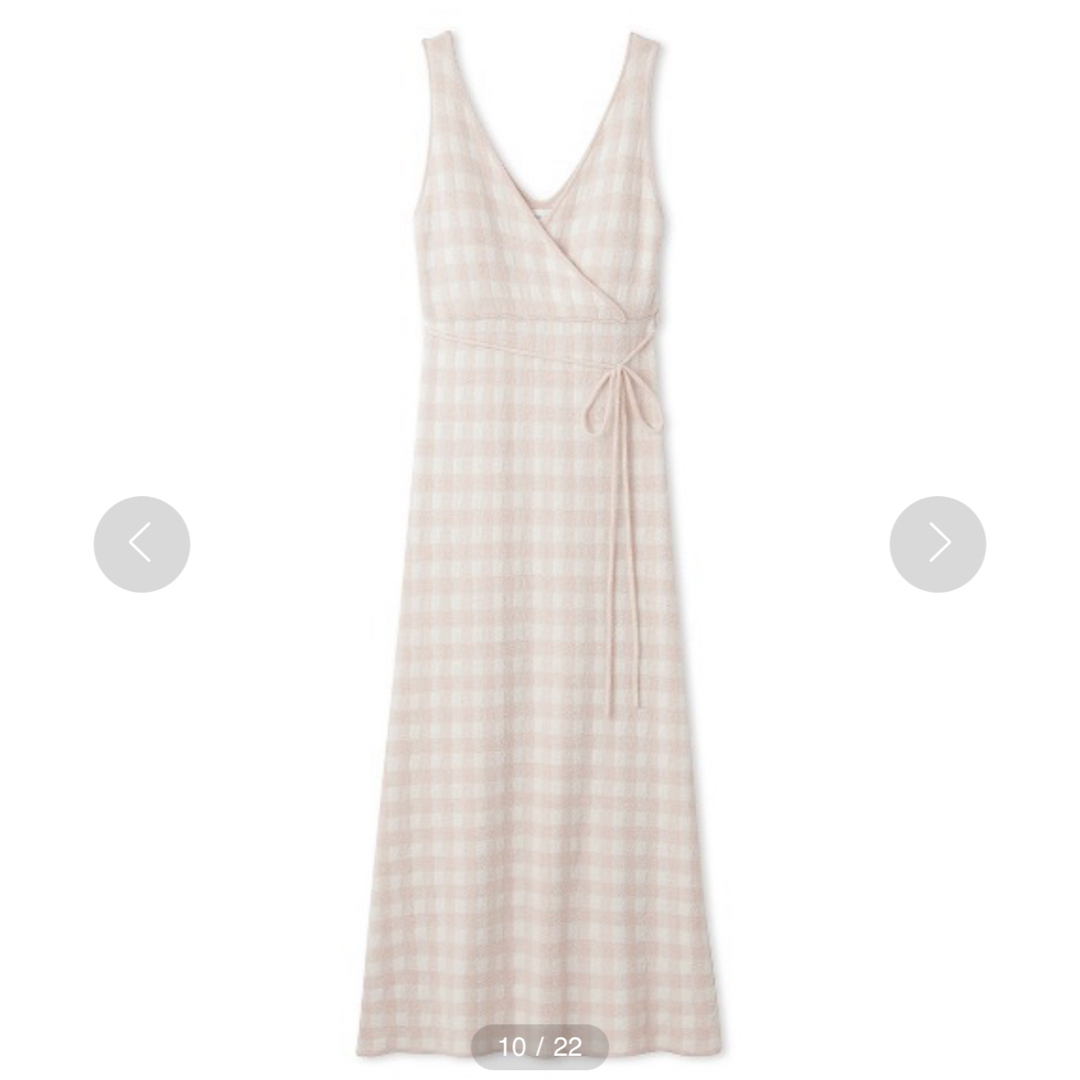 SNIDEL HOME - SNIDEL HOME ギンガムチェックカップインニット SNIDEL HOME - SNIDEL HOME ギンガムチェックカップインニット