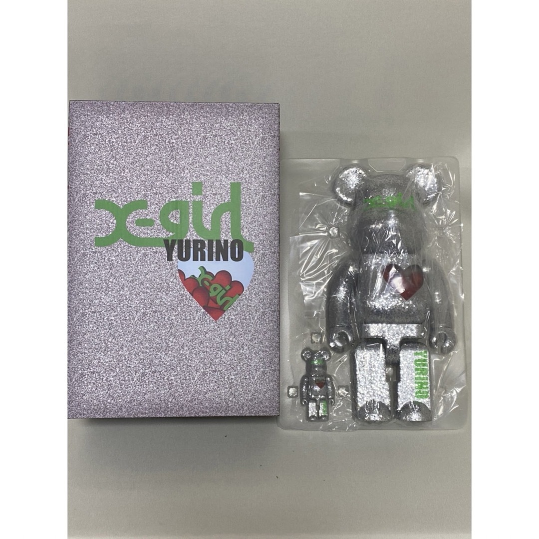 X-girl × BE@RBRICK × YURINO 100% & 400% X-girl × BE@RBRICK × YURINO 100% & 400%