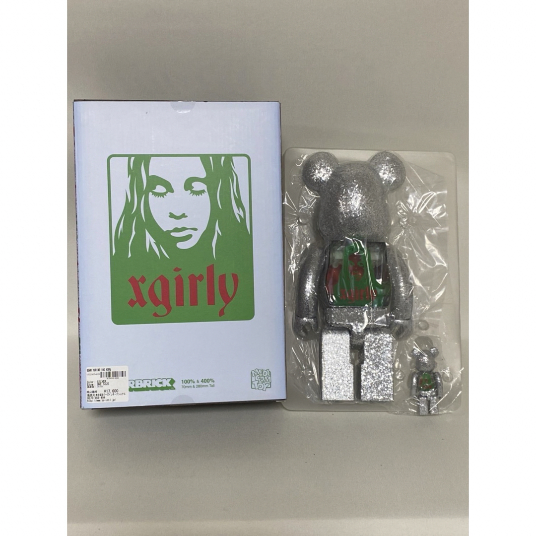 X-girl × BE@RBRICK × YURINO 100% & 400% X-girl × BE@RBRICK × YURINO 100% & 400%
