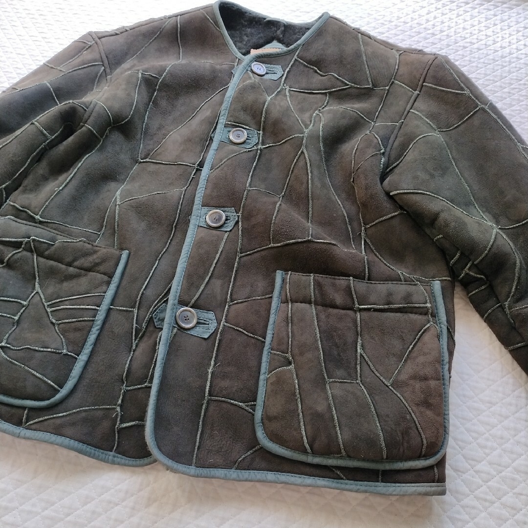 ISSEY MIYAKE - 美品 イッセイミヤケ パッチワークレザー ISSEY MIYAKE - 美品 イッセイミヤケ パッチワークレザー