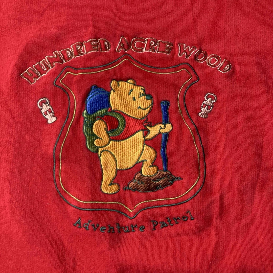 90s ディズニー Pooh くまのプーさん ティガー 刺繍デザイン
