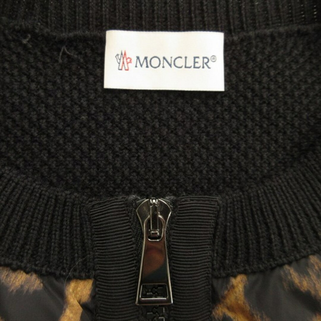 MONCLER - 美品 2018年 モンクレール MONCLER レオパード ダウン MONCLER - 美品 2018年 モンクレール MONCLER レオパード ダウン